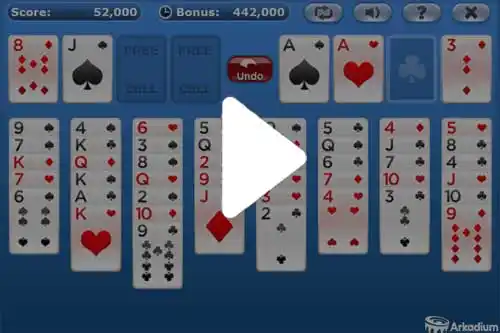 Jugar Solitario Carta Blanca